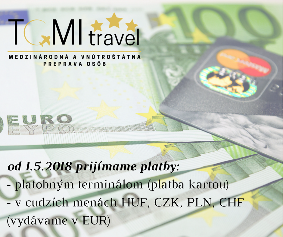 PLATBA KARTOU / PRIJÍMANIE CUDZÍCH MIEN